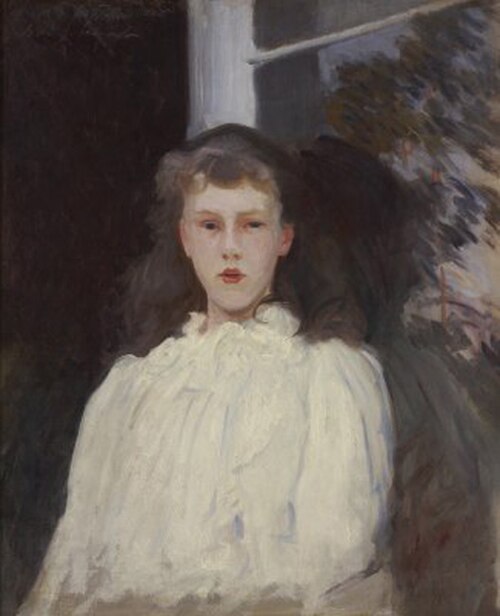 Polly Barnard (aka Girl in White Muslin), 1889, John Singer Sargent