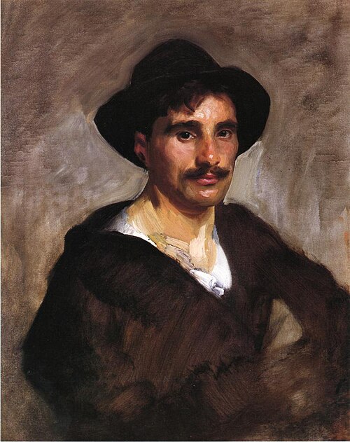 Gondolier, 1905, John Singer Sargent