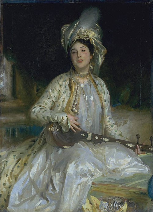 Portrait of Almina Daughter of Asher Wertheimer, 1908, John Singer Sargent