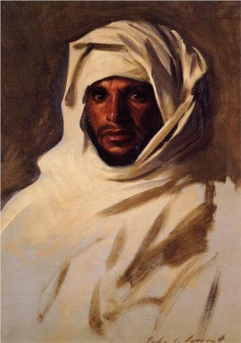 A Bedouin Arab, 1891, John Singer Sargent