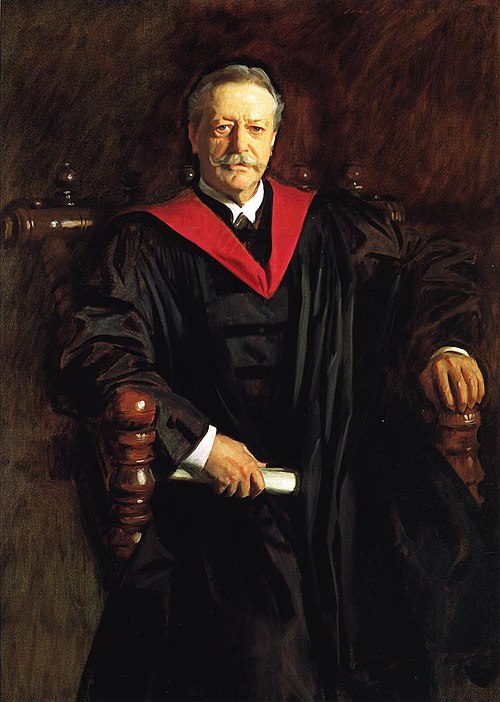 Porträt des Abbott Lawrence Lowell, 1923, John Singer Sargent