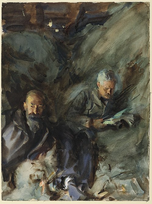 In a Hayloft, 1904, John Singer Sargent