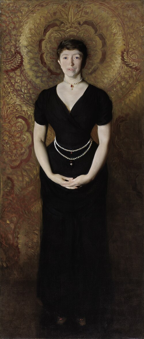 Portrait of Isabella Stewart Gardner, 1888, John Singer Sargent