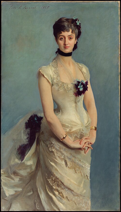Portrait de Madame Paul Poirson, 1885, John Singer Sargent