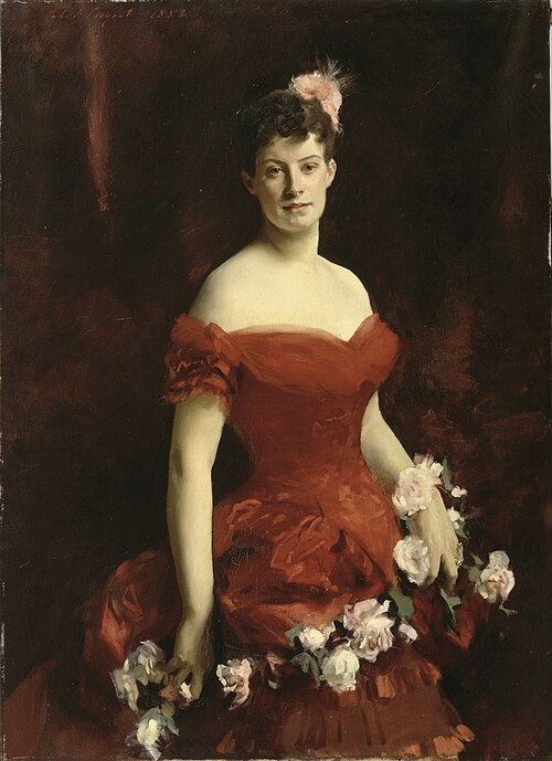 La Vicomtesse de Poilloüe de Saint-Périer, 1883, John Singer Sargent