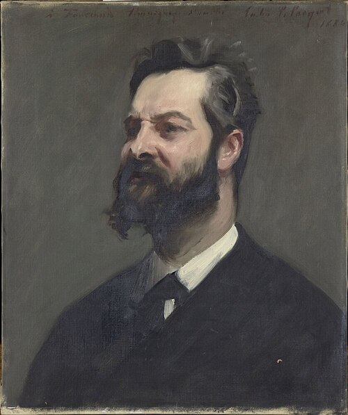Louis de Fourcaud, 1884, John Singer Sargent