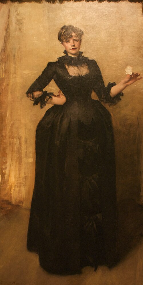Lady with the Rose, 1882, John Singer Sargent