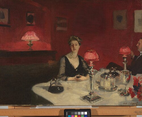 Le Verre de porto, 1884, John Singer Sargent