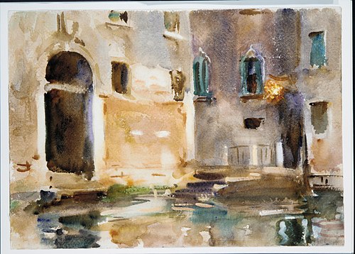 Venice, 1903, John Singer Sargent