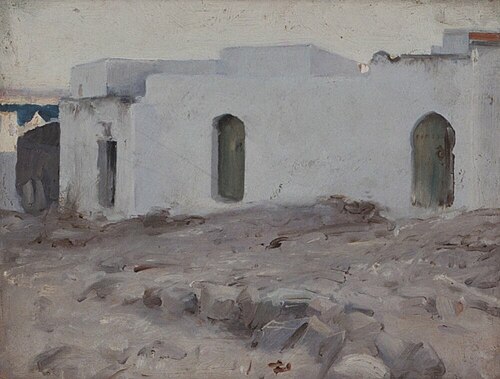 Moorish Buildings on a Cloudy Day, 1879, John Singer Sargent