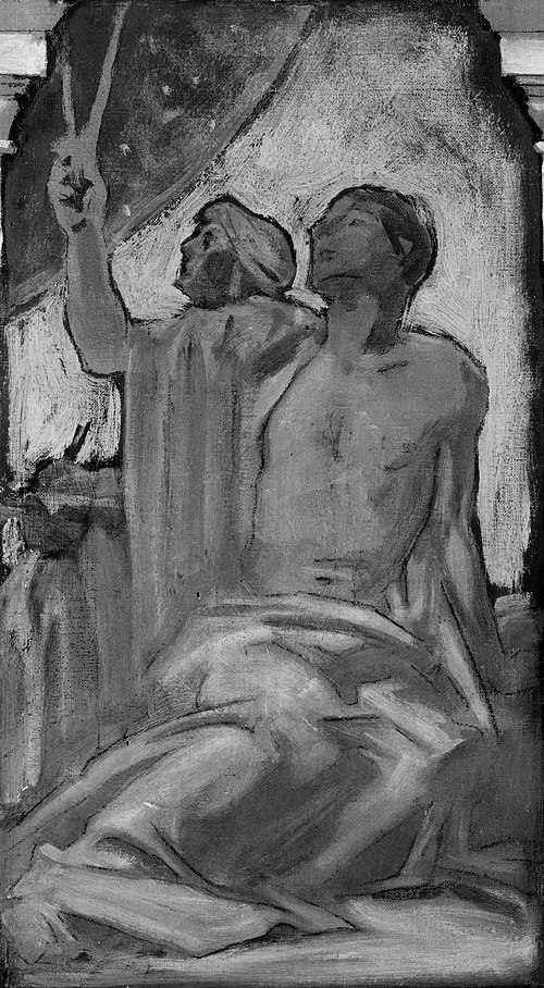 Science: A Preparation for the Mural in the Museum of Fine Arts, Boston, 1921, John Singer Sargent