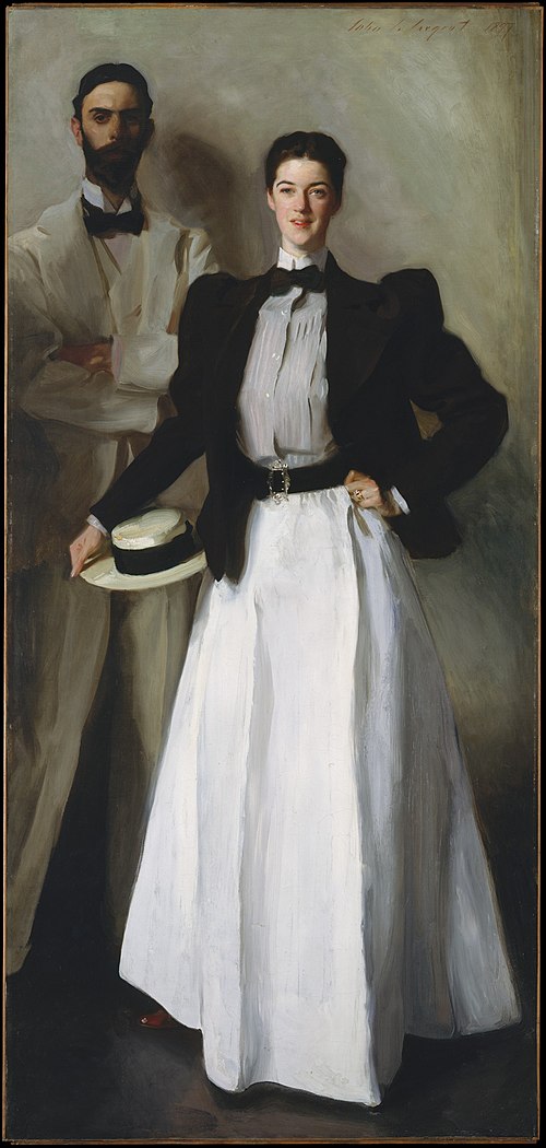 Mr. and Mrs. I. N. Phelps Stokes, 1897, John Singer Sargent