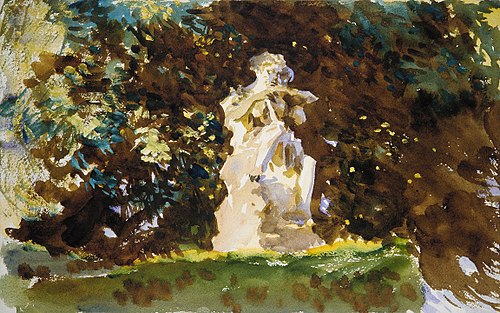 Boboli Garden, Florence, 1906, John Singer Sargent