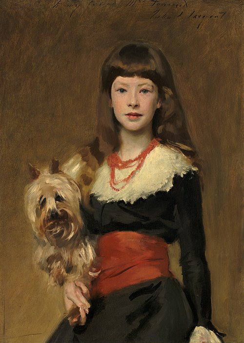 Miss Beatrice Townsend, 1882, John Singer Sargent