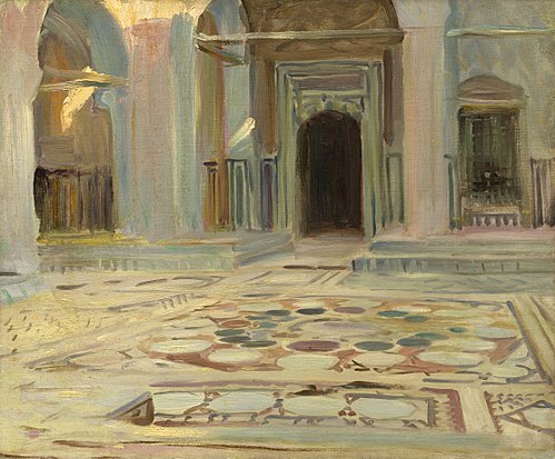 Pavement, Cairo, 1891, John Singer Sargent