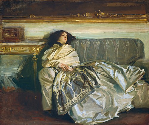 Nonchaloir (Repose), 1911, John Singer Sargent
