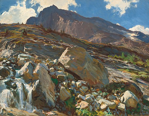 Simplon Pass, 1911, John Singer Sargent