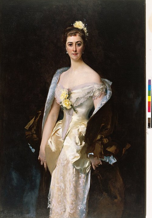 Caroline de Bassano, Marquise d'Espeuilles, 1884, John Singer Sargent