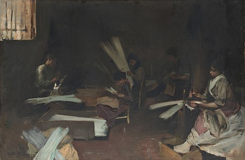 Venetian Glass Workers, 1880, John Singer Sargent