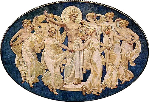 Apollo and the Muses, 1918, John Singer Sargent