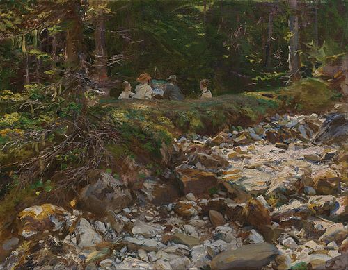 The Master and His Pupils, 1914, John Singer Sargent