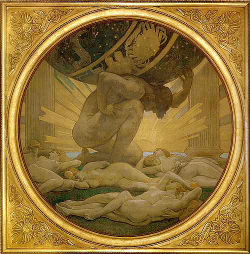 Atlas and the Hesperides, 1922, John Singer Sargent