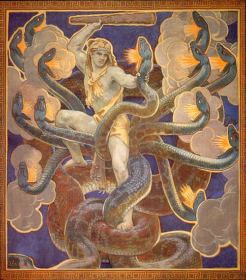Hercules and the Hydra, 1921, John Singer Sargent