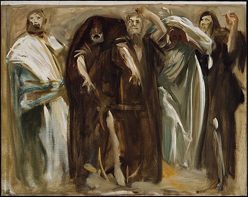 Frieze of the Prophets, 1892, John Singer Sargent