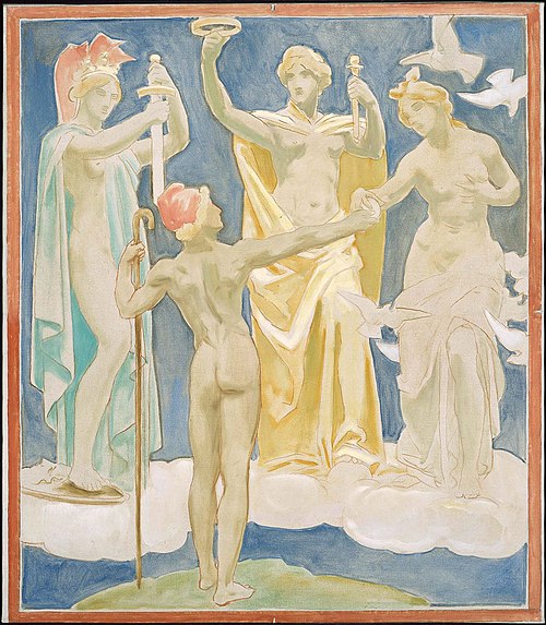 The Judgement of Paris, 1922, John Singer Sargent