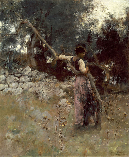 A Capriote, 1878, John Singer Sargent