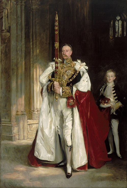 Charles Stewart, Sixth Marquess of Londonderry, Carrying the Great Sword of State at the Coronation , 1904, John Singer Sargent