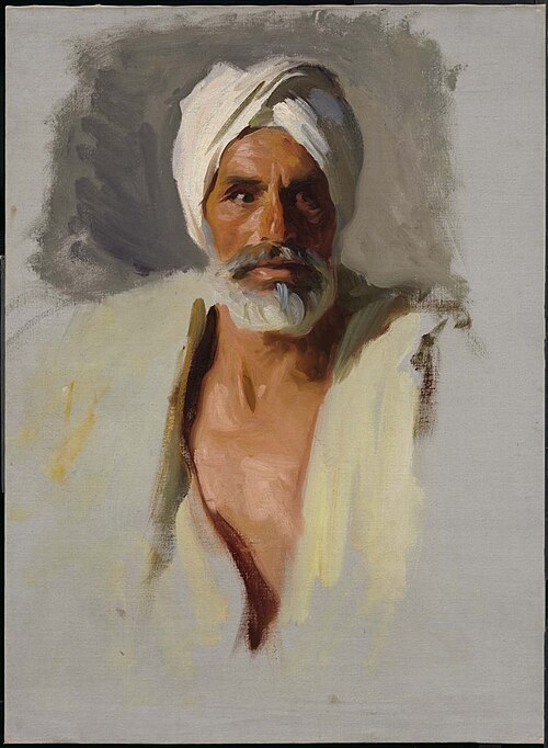 Head of an Arab, 1891, John Singer Sargent