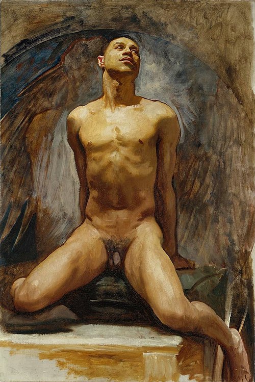 Nude Study of Thomas E. McKeller, 1918, John Singer Sargent