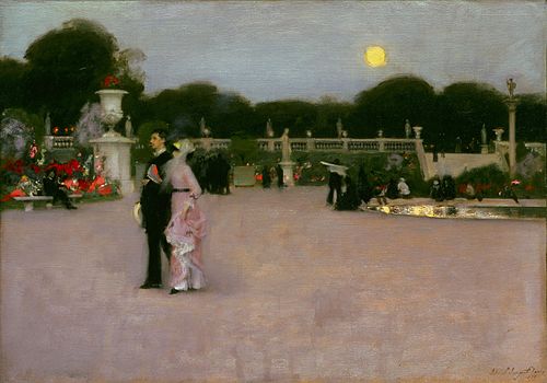 In the Luxembourg Gardens, 1879, John Singer Sargent