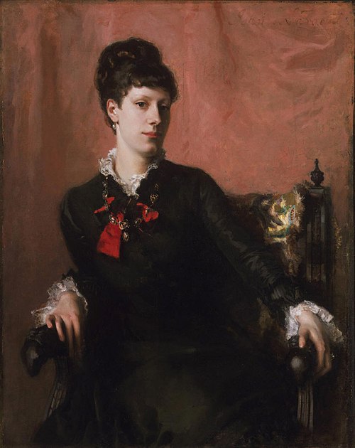 Portrait of Frances Sherborne Ridley Watts, 1877, John Singer Sargent
