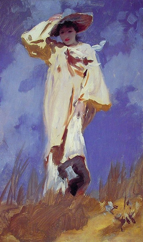 A Gust of Wind, 1886, John Singer Sargent