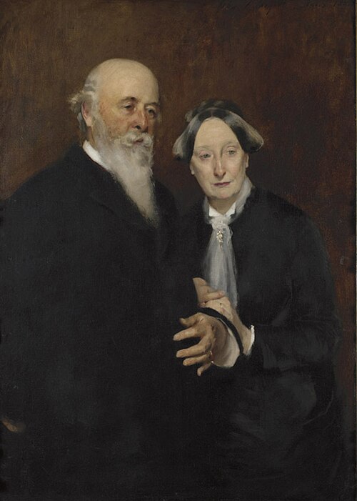 Mr. and Mrs. John White Field, 1882, John Singer Sargent