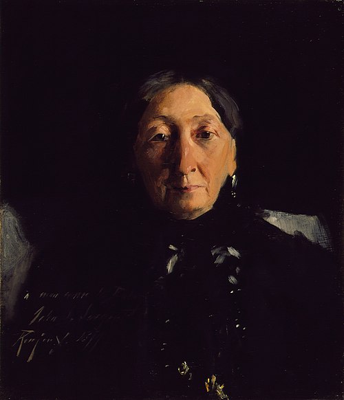 Mme. François Buloz (Christine Blaze), 1879, John Singer Sargent
