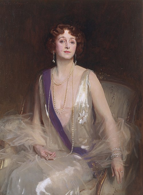 Grace Elvina, Marchioness Curzon of Kedleston, 1925, John Singer Sargent