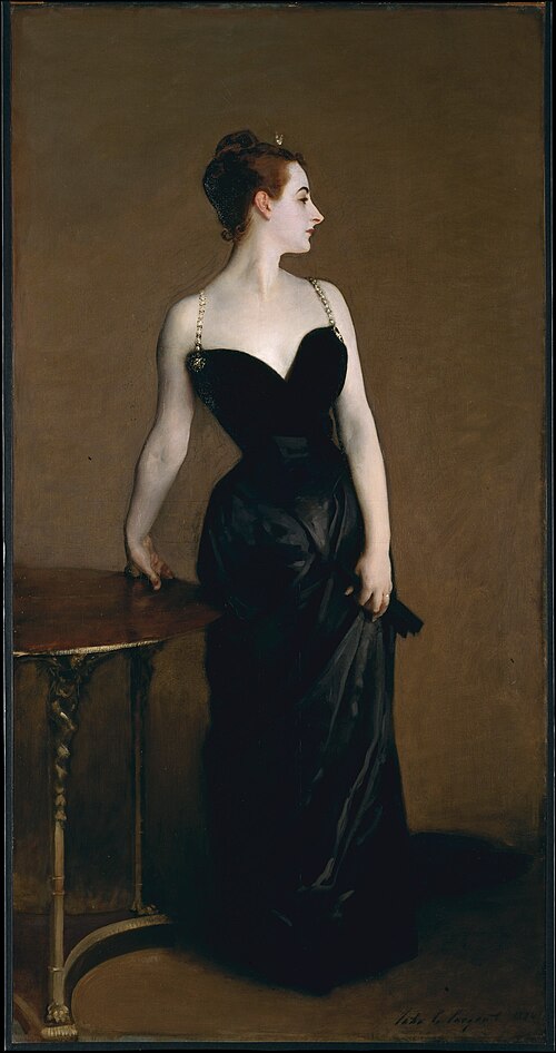 Portrait of Madame X, 1884, John Singer Sargent