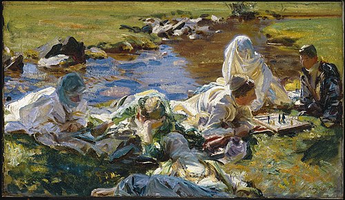 Dolce Far Niente, 1907, John Singer Sargent