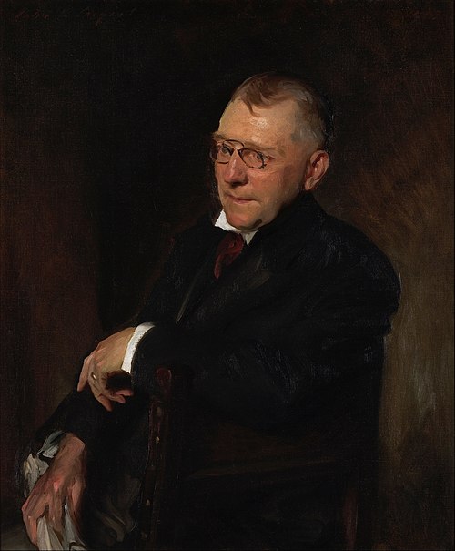 Portrait of James Whitcomb Riley, 1903, John Singer Sargent