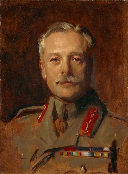 Douglas Haig, 1st Earl Haig, 1861 - 1928. Soldier (study for portrait in General Officers of World W, 1922, John Singer Sargent