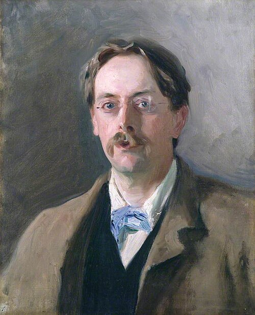 Sir Edmund William Gosse, 1886, John Singer Sargent
