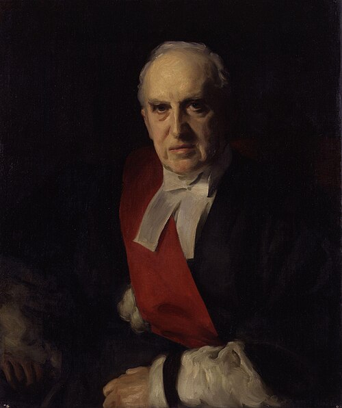 Charles Arthur Russell, Baron Russell of Killowen, 1921, John Singer Sargent