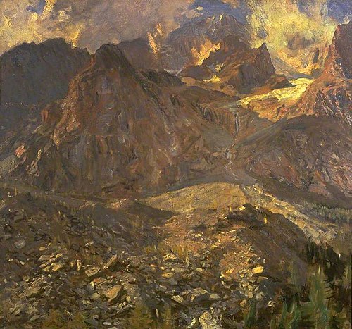 Val d’Aosta, 1909, John Singer Sargent