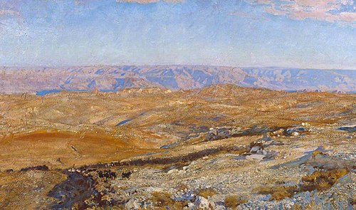 The Mountains of Moab, 1905, John Singer Sargent