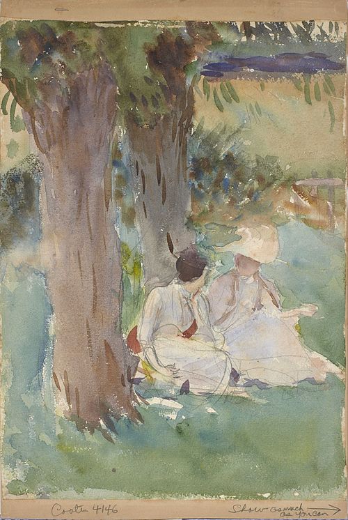 Under the Willows, 1888, John Singer Sargent