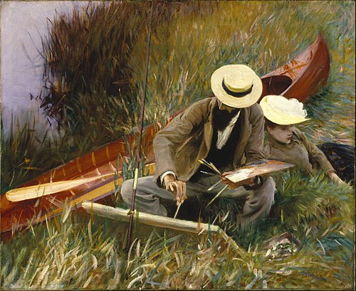 An Out-of-Doors Study, 1889, John Singer Sargent