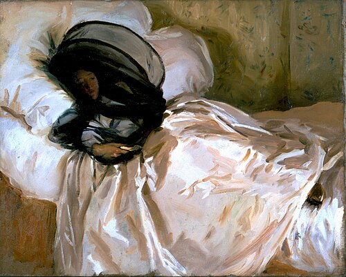 The Mosquito Net, 1912, John Singer Sargent